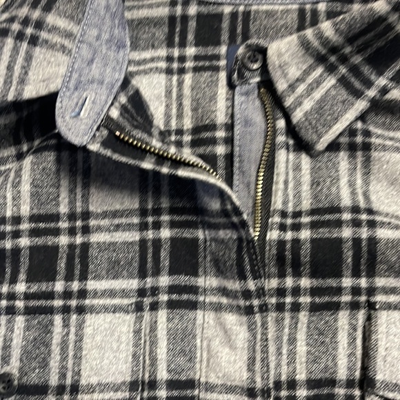 Pendleton womens Paige 1/2 zip pullover plaid shirt like new condition size xl - Picture 6 of 7